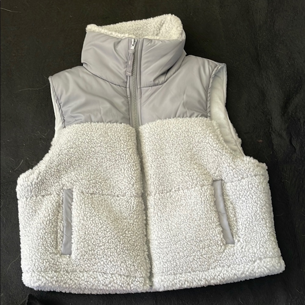 Gray Sherpa Vest